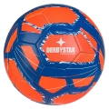 Derbystar Freizeitball - Fussball Street Soccer v24 orange/blau/weiss - 1 Ball (Größe 5)